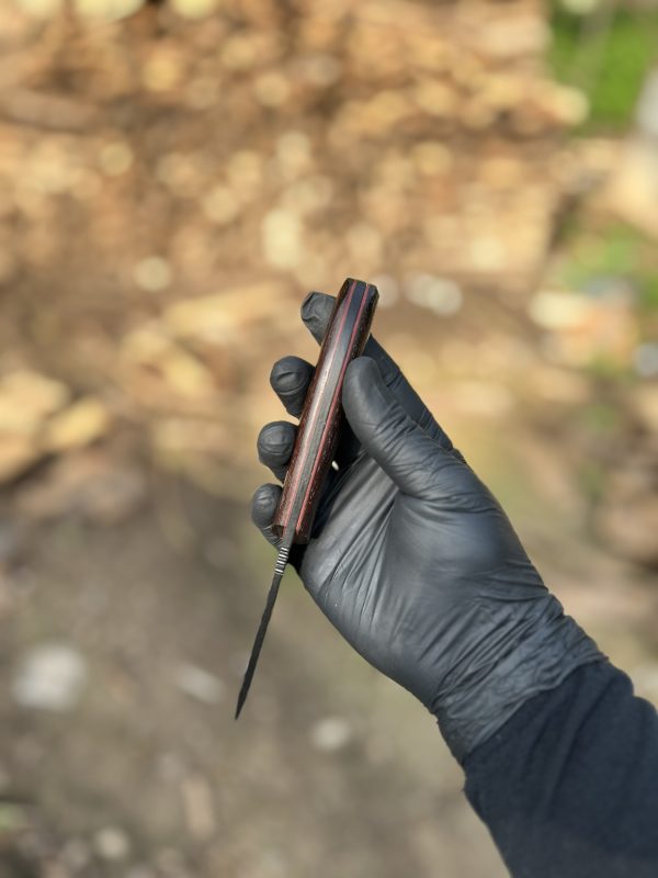 Prime Knives High Carbon Steel Hunting Knife with Leather Sheath - Image 2