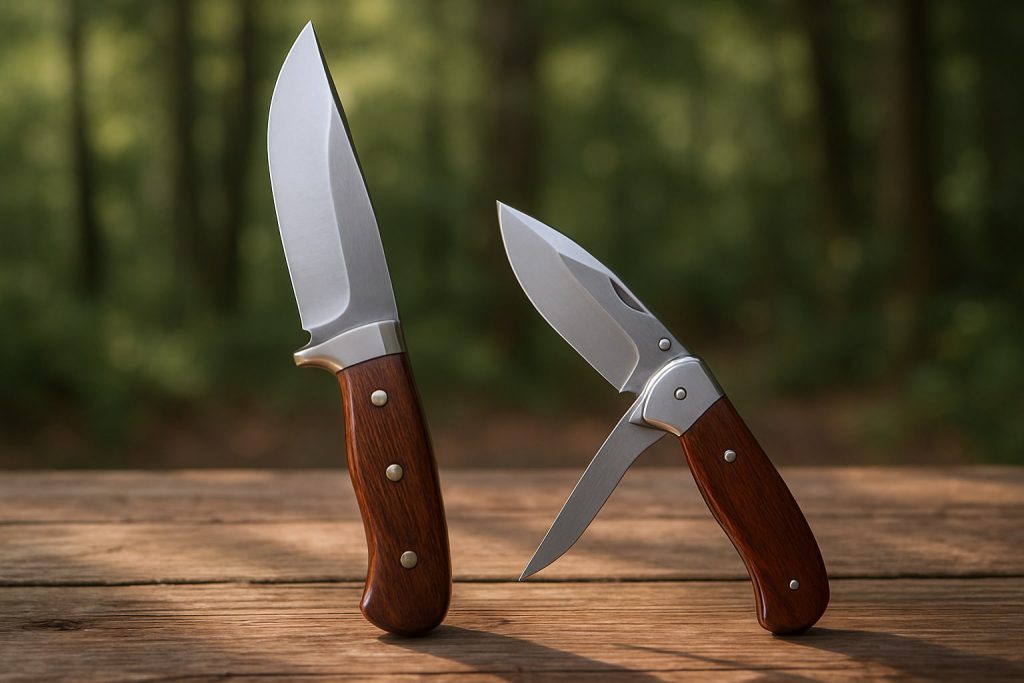 Fixed vs Folding Blade
