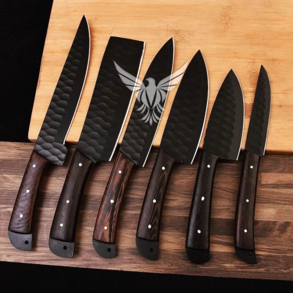 Premium 6-Piece Hand-Forged Kitchen Knife Set - Image 3